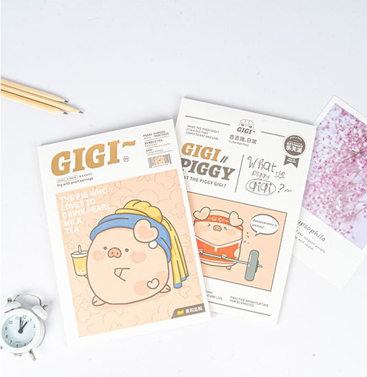 草稿笔记本 B5 - GIGI PIG