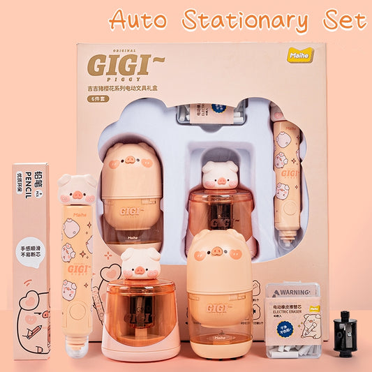 Set regalo cancelleria elettrica - GIGI PIG